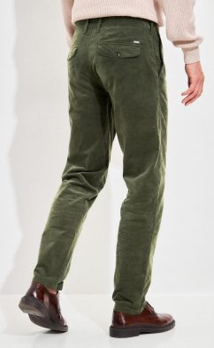 Брюки вельвет Р321-0800 d.khaki