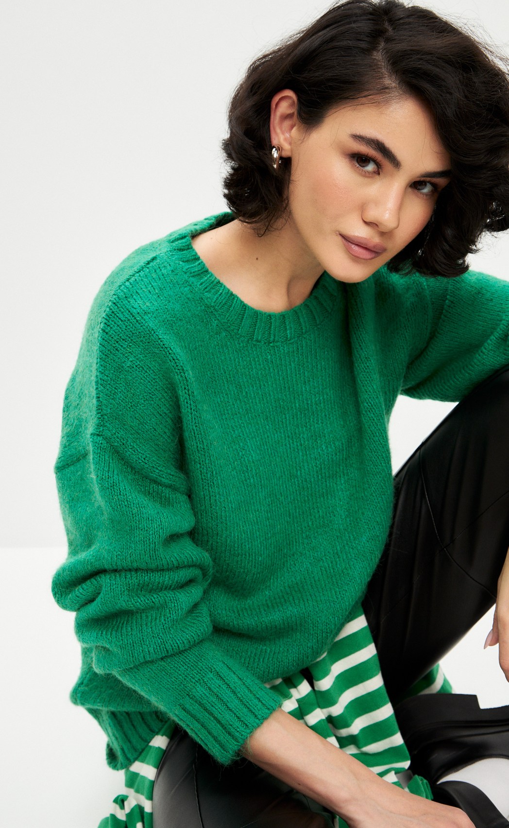 Джемпер TP322-15703 green