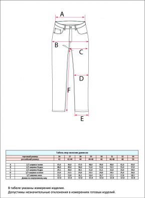 Джинсы TP322-0119 blue