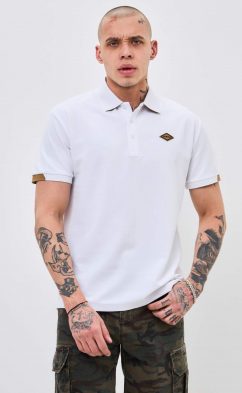 Футболка-поло P411-07-500 white