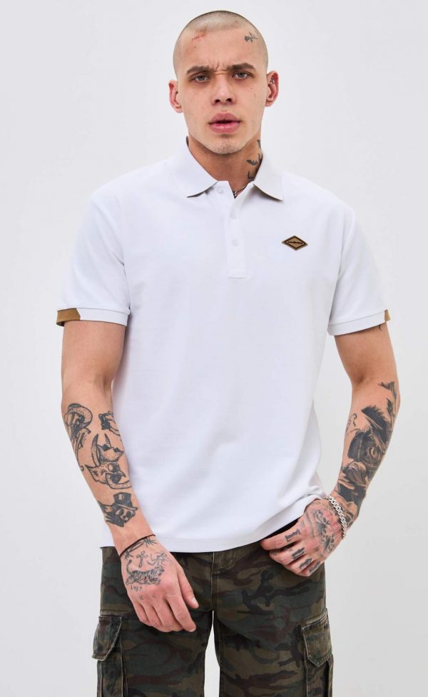 Футболка-поло P411-07-500 white