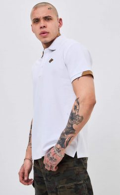 Футболка-поло P411-07-500 white