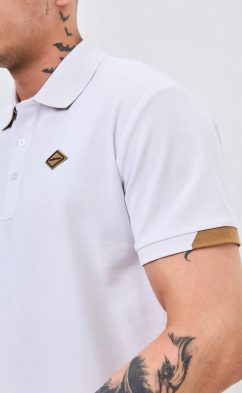Футболка-поло P411-07-500 white