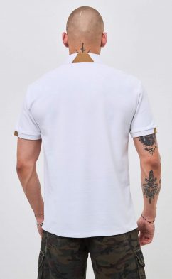Футболка-поло P411-07-500 white