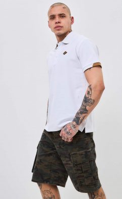 Футболка-поло P411-07-500 white