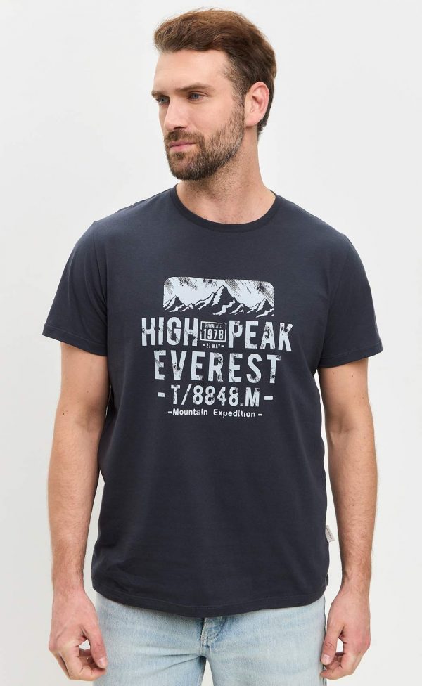 Футболка P411-06-844 d.grey