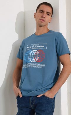 Футболка P411-06-821 denim