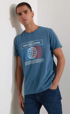 Футболка P411-06-821 denim