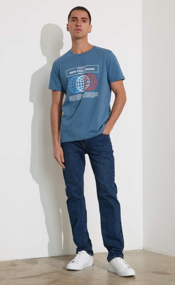 Футболка P411-06-821 denim