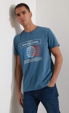 Футболка P411-06-821 denim