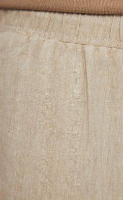 Брюки лен P411-0865 natural linen