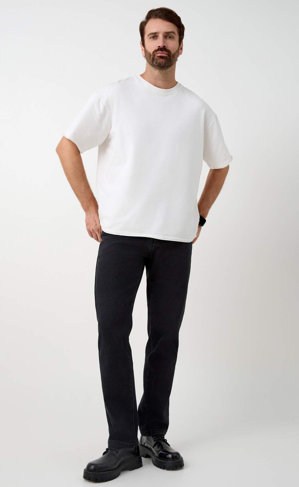 Джинсы утепл  P121-0152W black