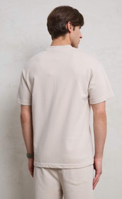 Футболка P411-0583 beige