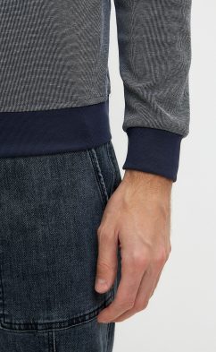 Поло д/р F411-07-9136 grey