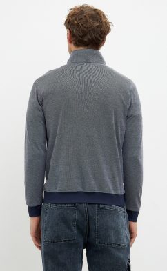 Поло д/р F411-07-9136 grey