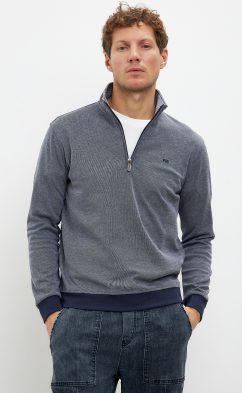 Поло д/р F411-07-9136 grey