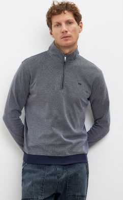 Поло д/р F411-07-9136 grey