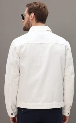 Куртка джинс F411-1257 white