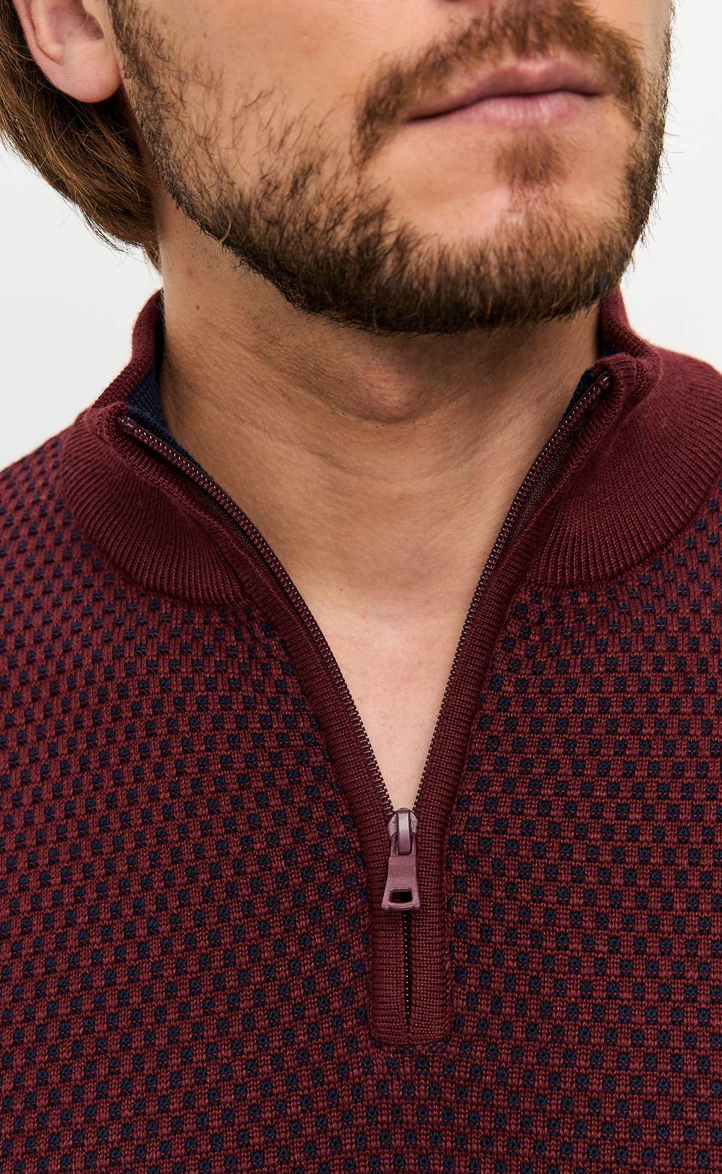 Джемпер F121-15-12032 bordo