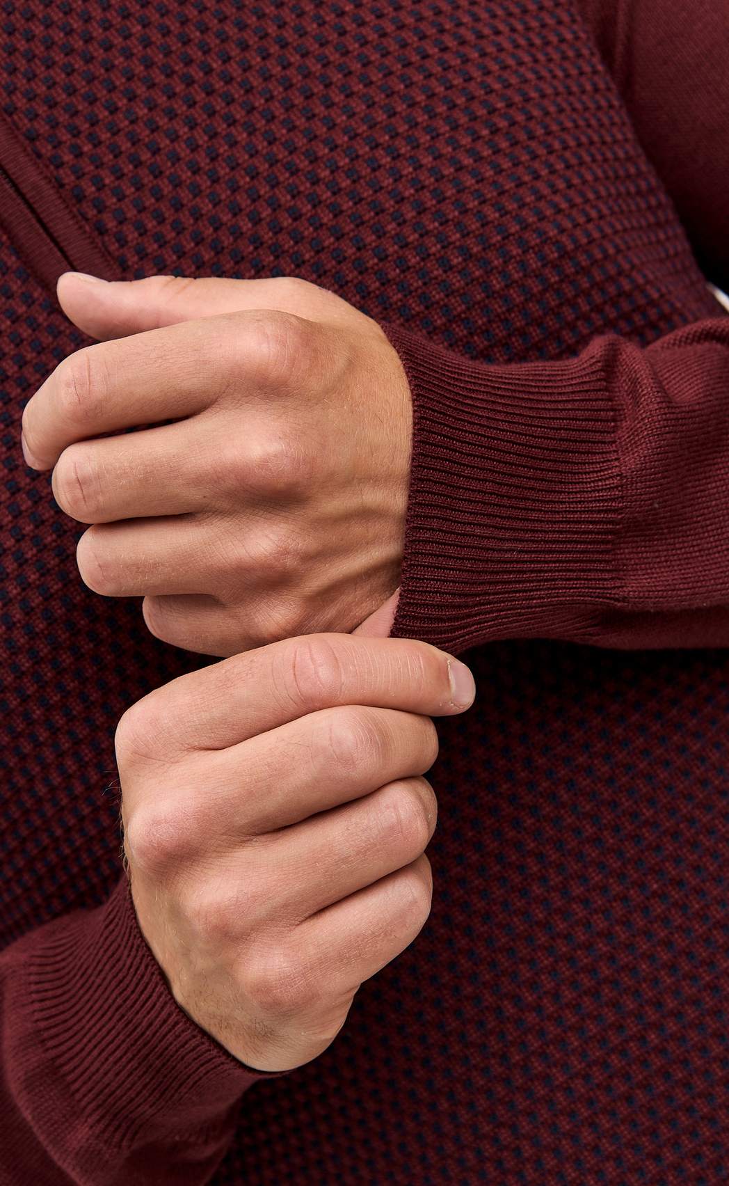 Джемпер F121-15-12032 bordo