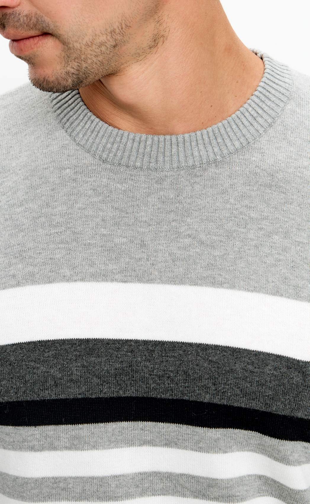 Джемпер F421-1549 grey melange