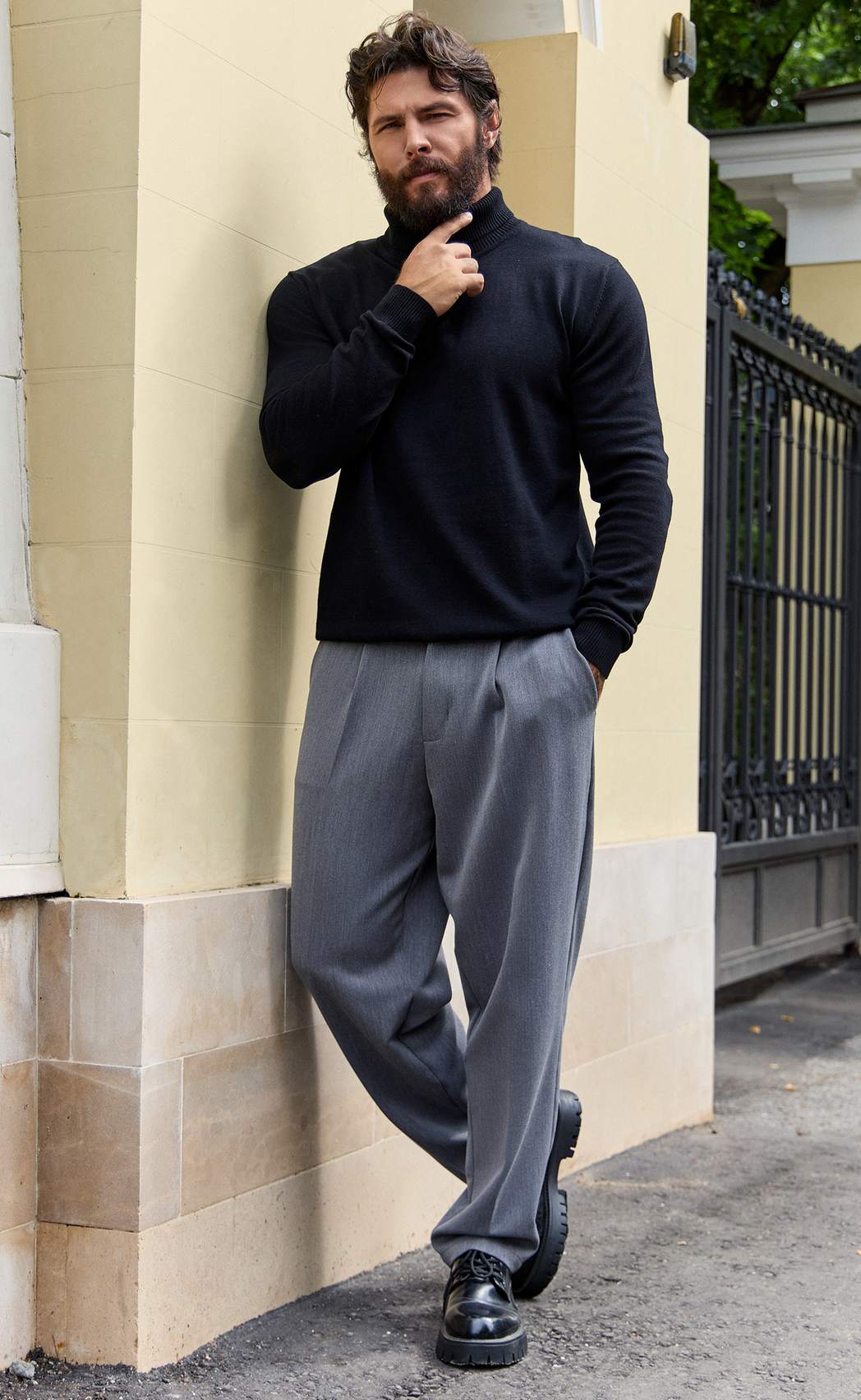 Водолазка F421-1532 black