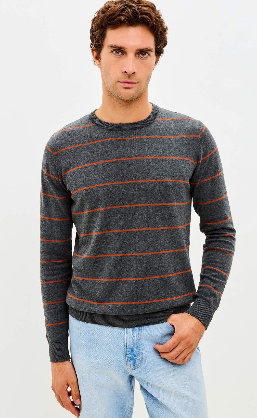 Джемпер F421-1547 d.grey