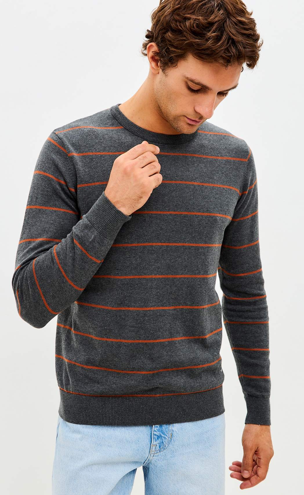 Джемпер F421-1547 d.grey