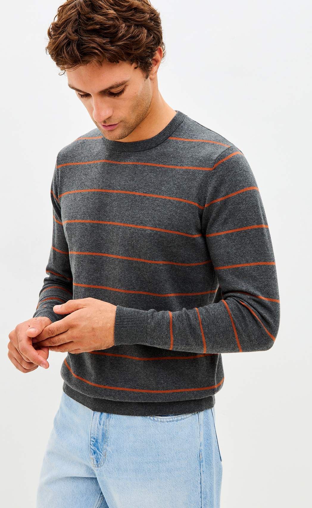 Джемпер F421-1547 d.grey