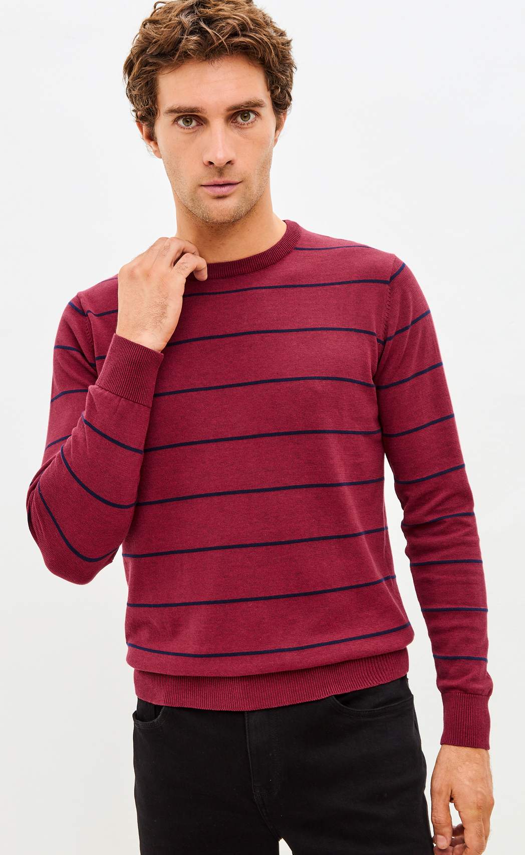 Джемпер F421-1547 bordo