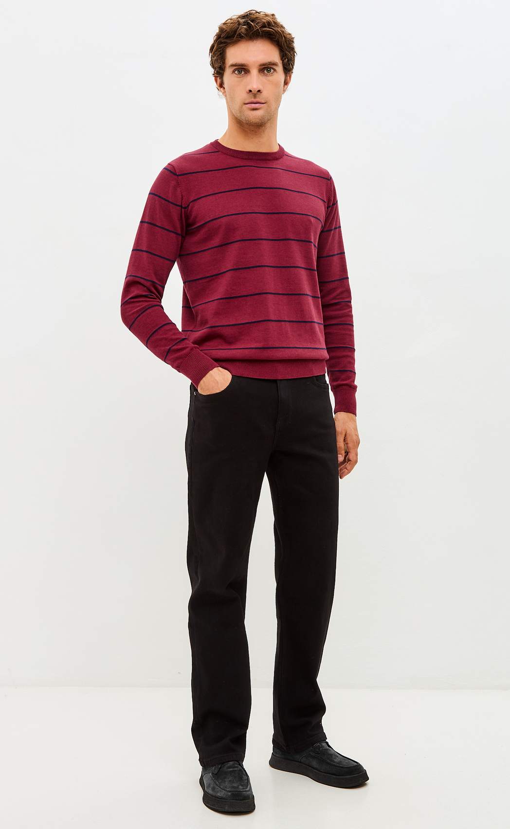 Джемпер F421-1547 bordo