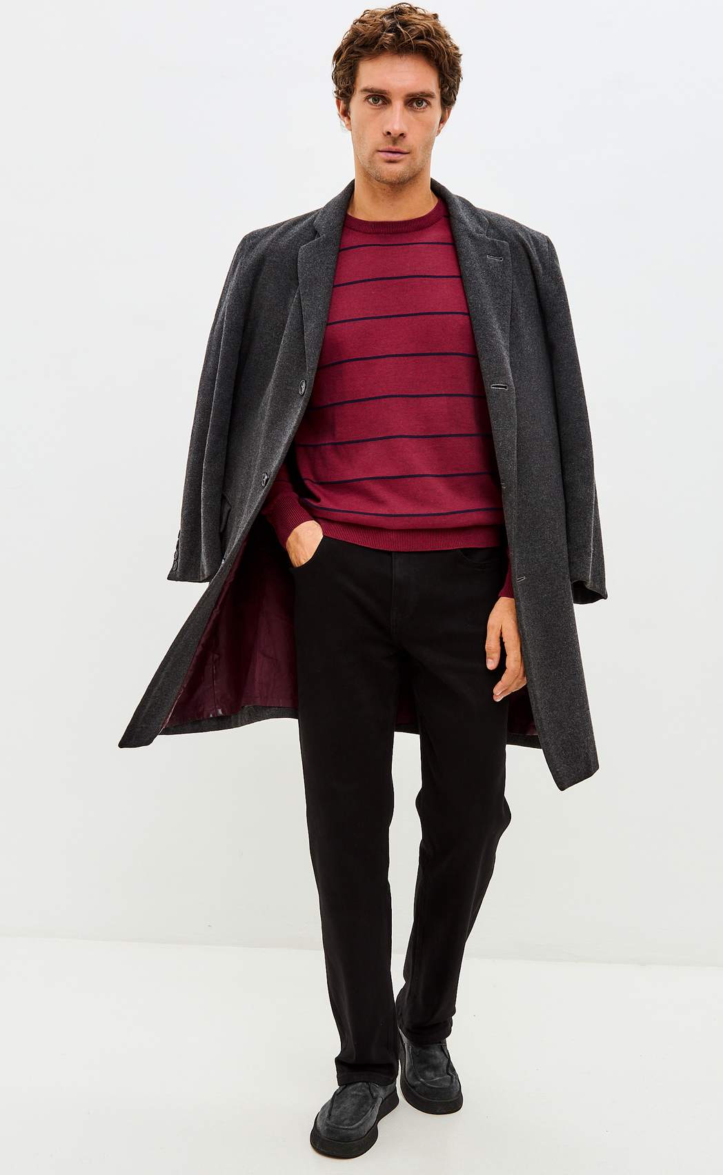 Джемпер F421-1547 bordo