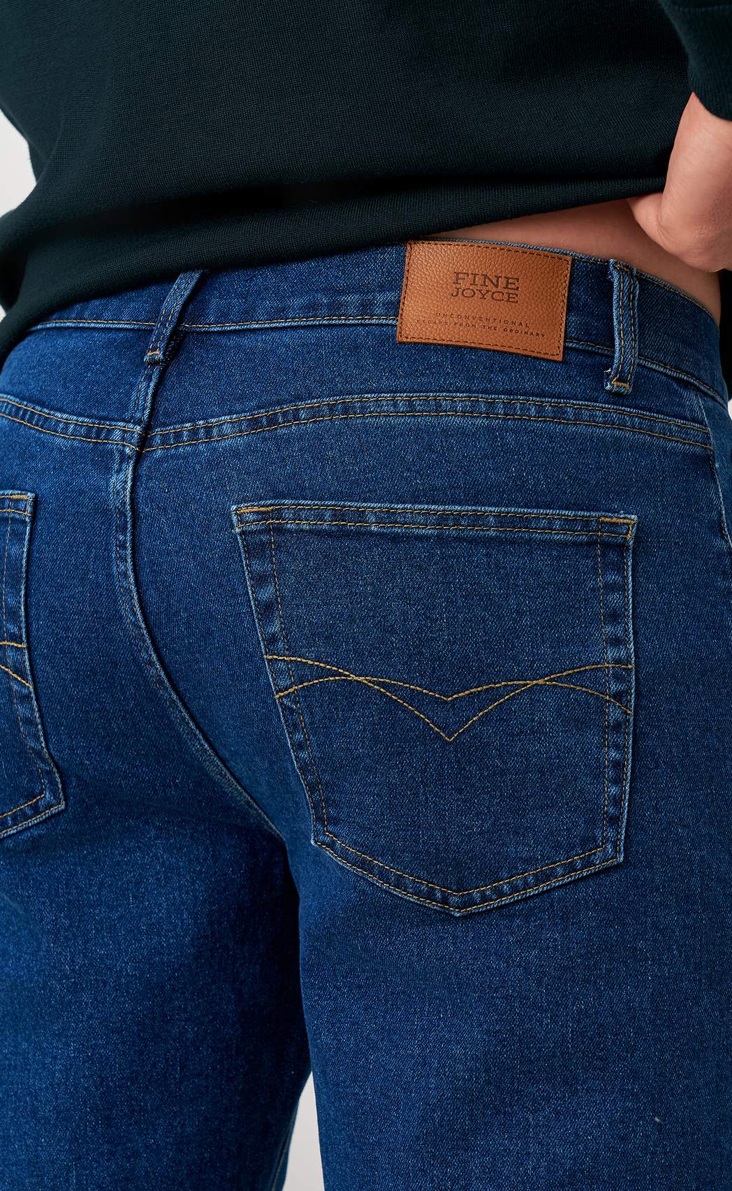 Джинсы F421-0170R middle blue