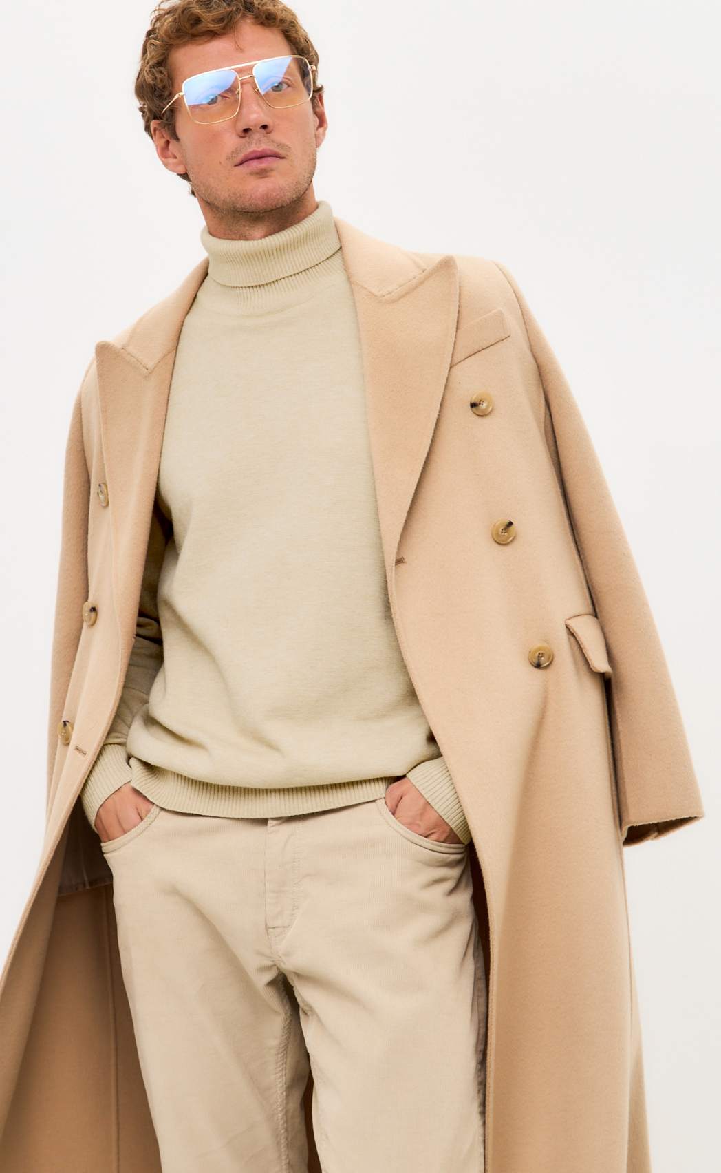 Водолазка P421-1538 beige