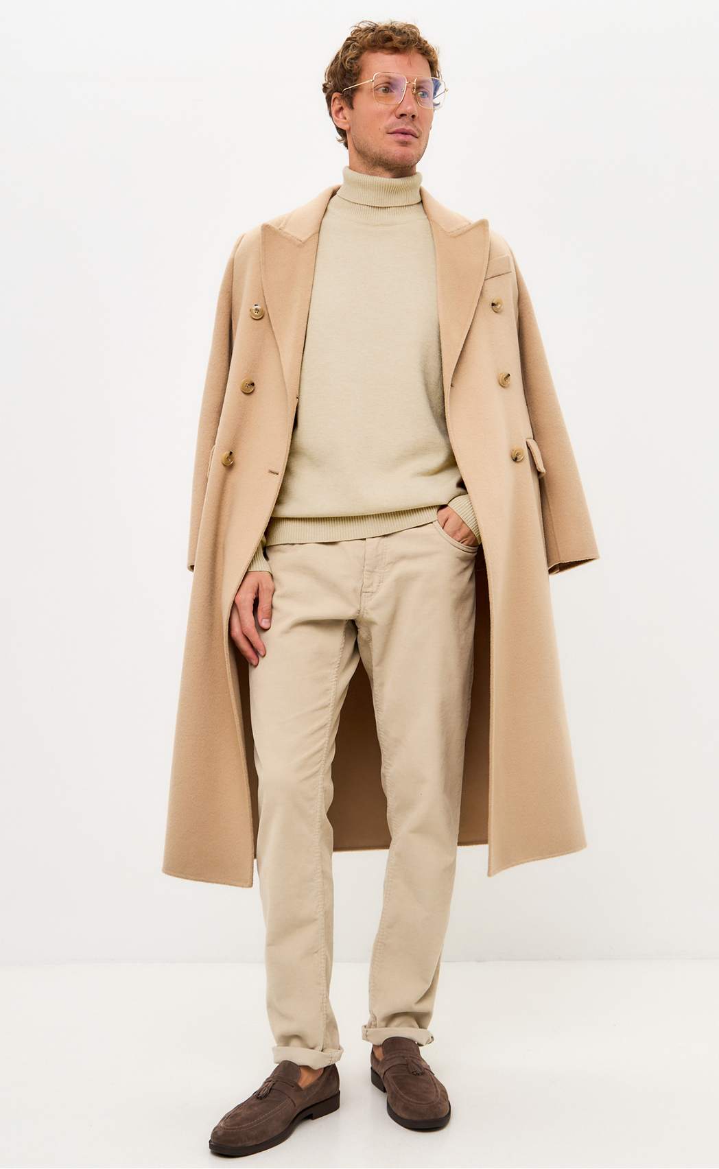 Водолазка P421-1538 beige