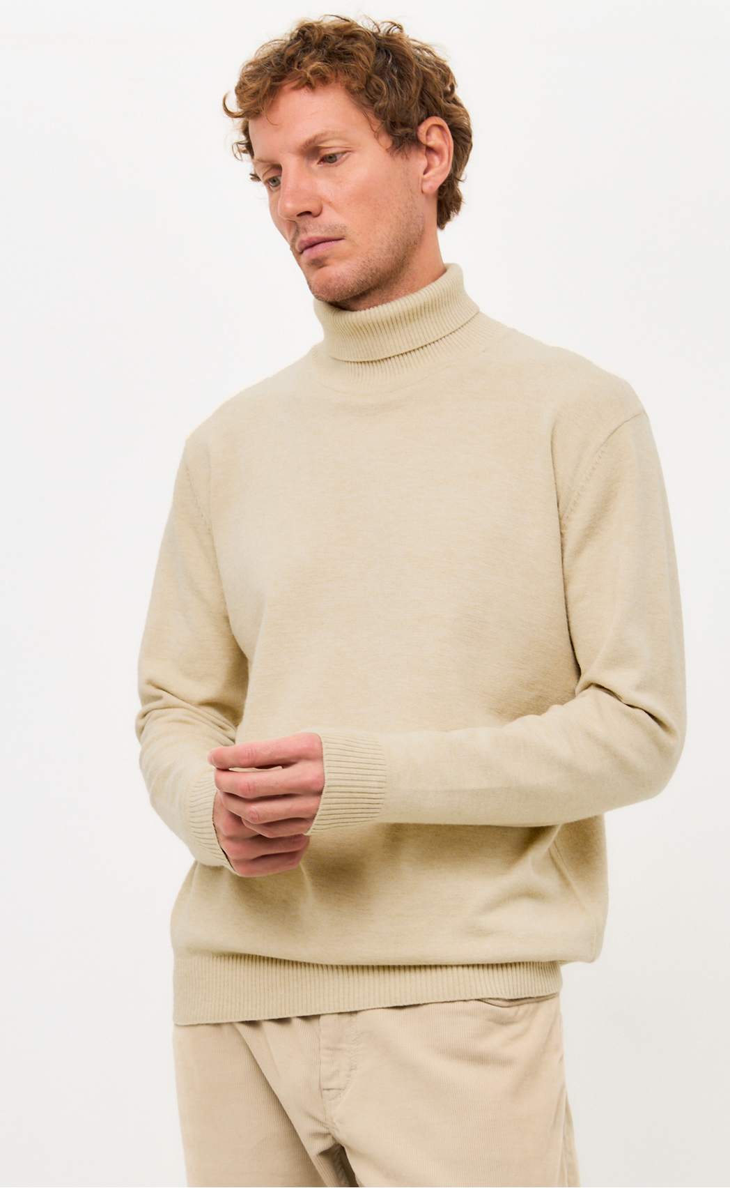 Водолазка P421-1538 beige