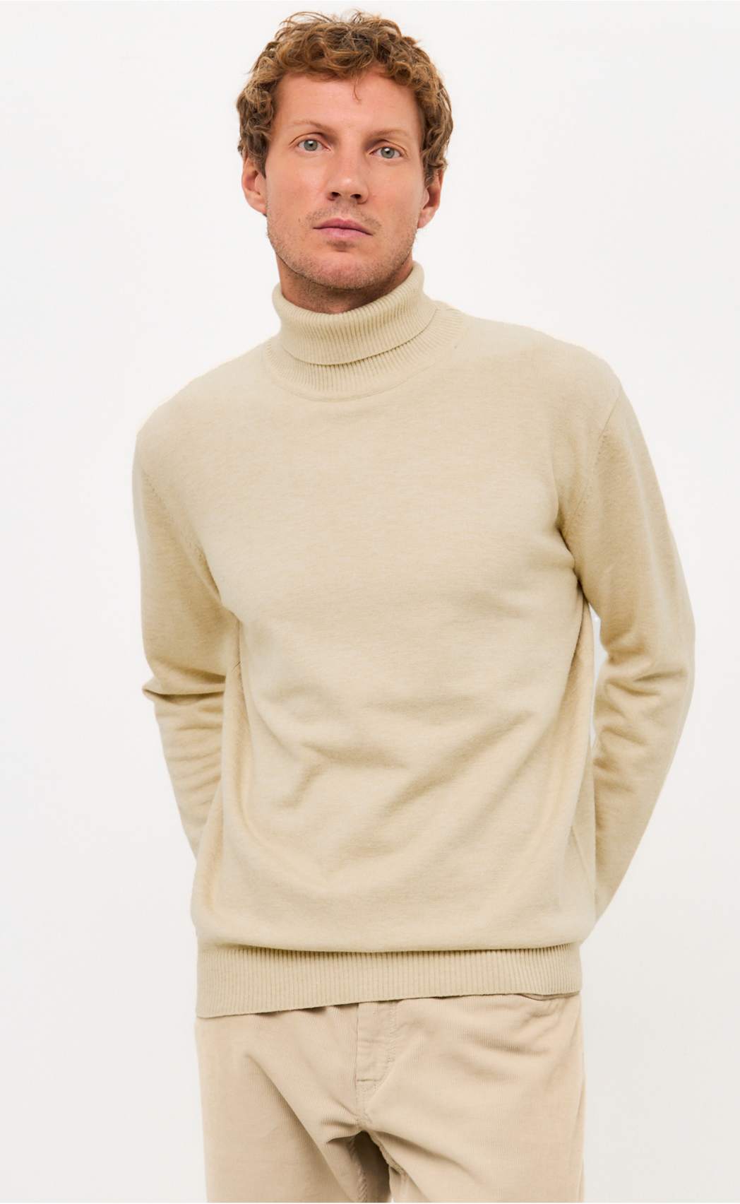 Водолазка P421-1538 beige