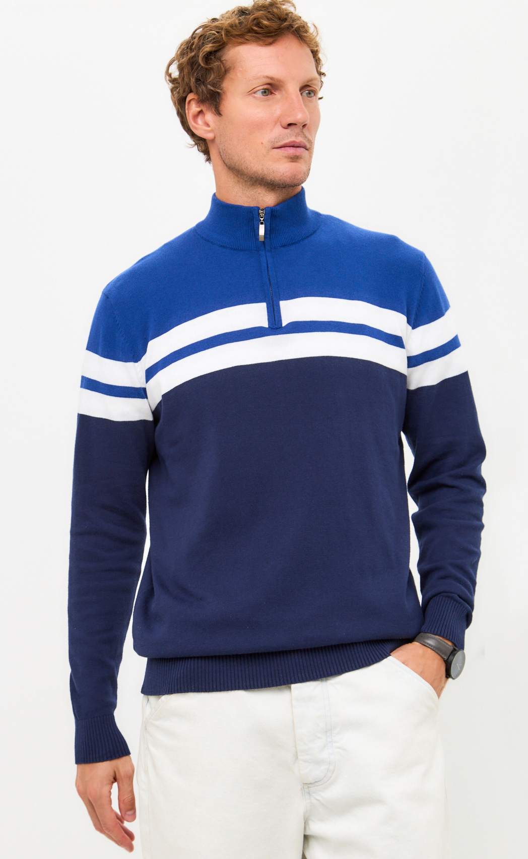 Джемпер P421-1562 d.blue