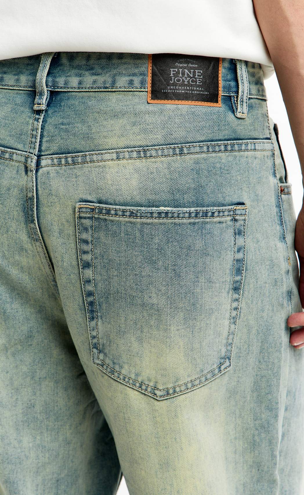 Джинсы муж. K8888 blue-green