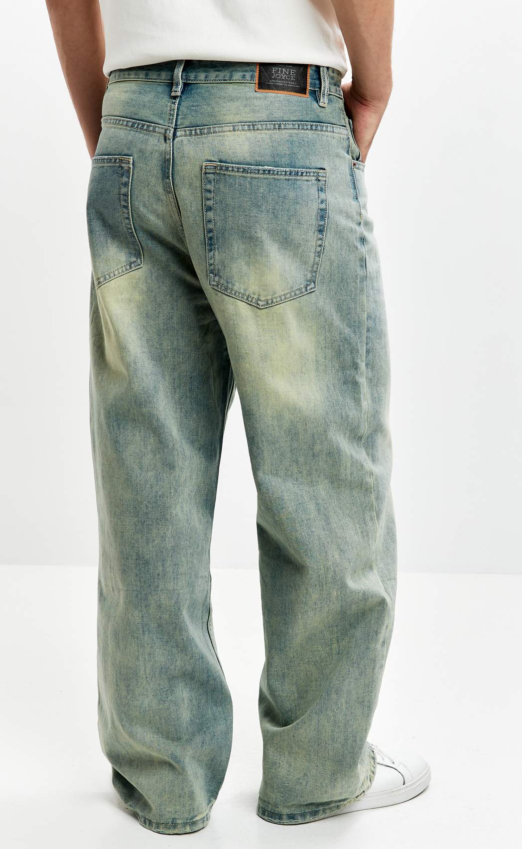 Джинсы муж. K8888 blue-green