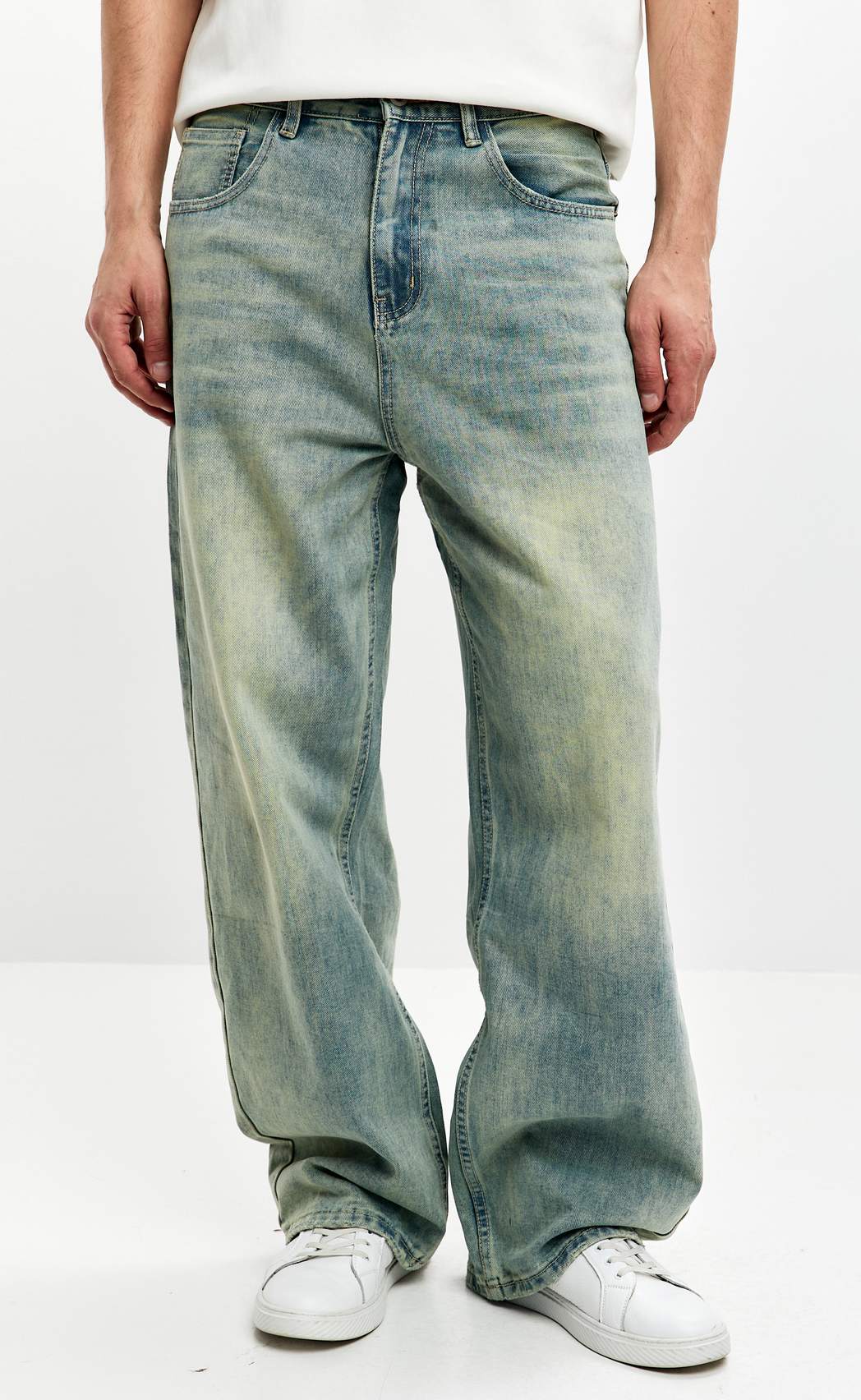 Джинсы муж. K8888 blue-green