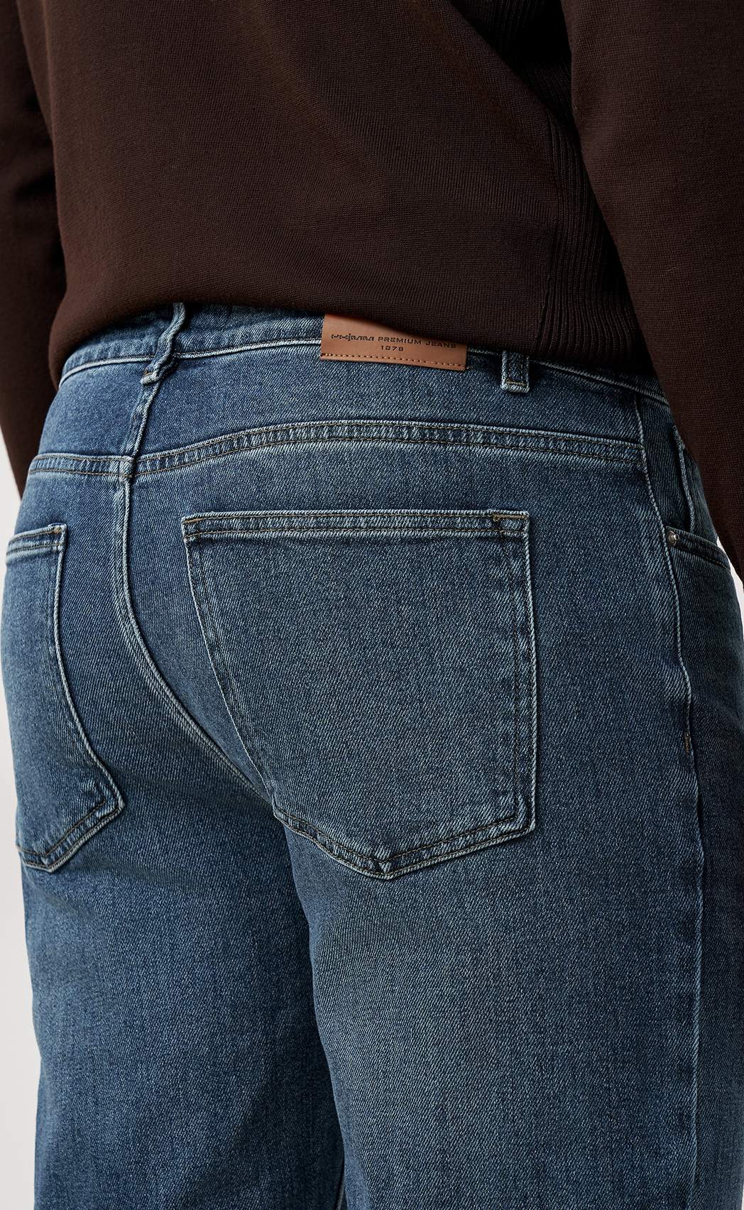 Джинсы P511-0162R m.blue