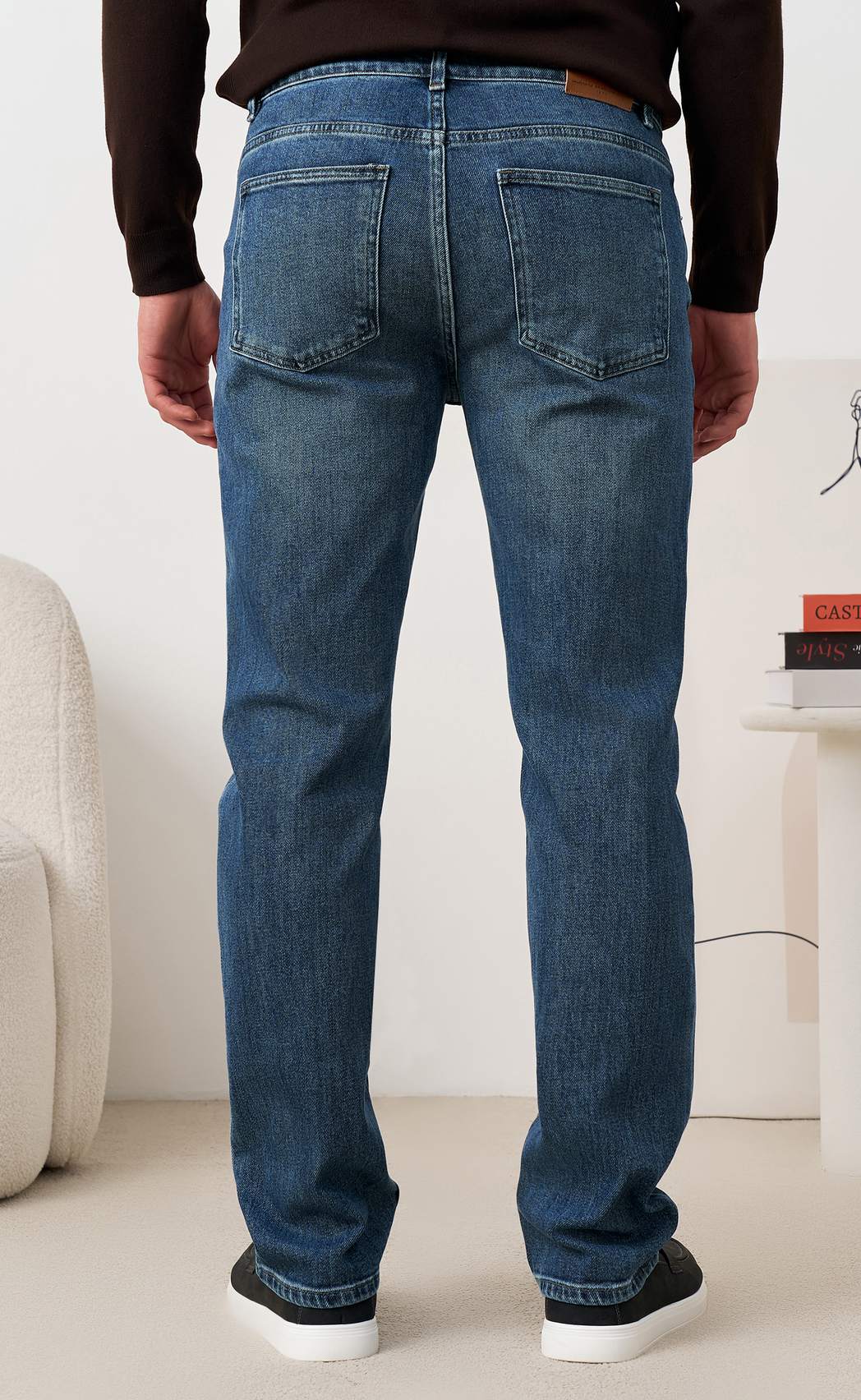 Джинсы P511-0162R m.blue