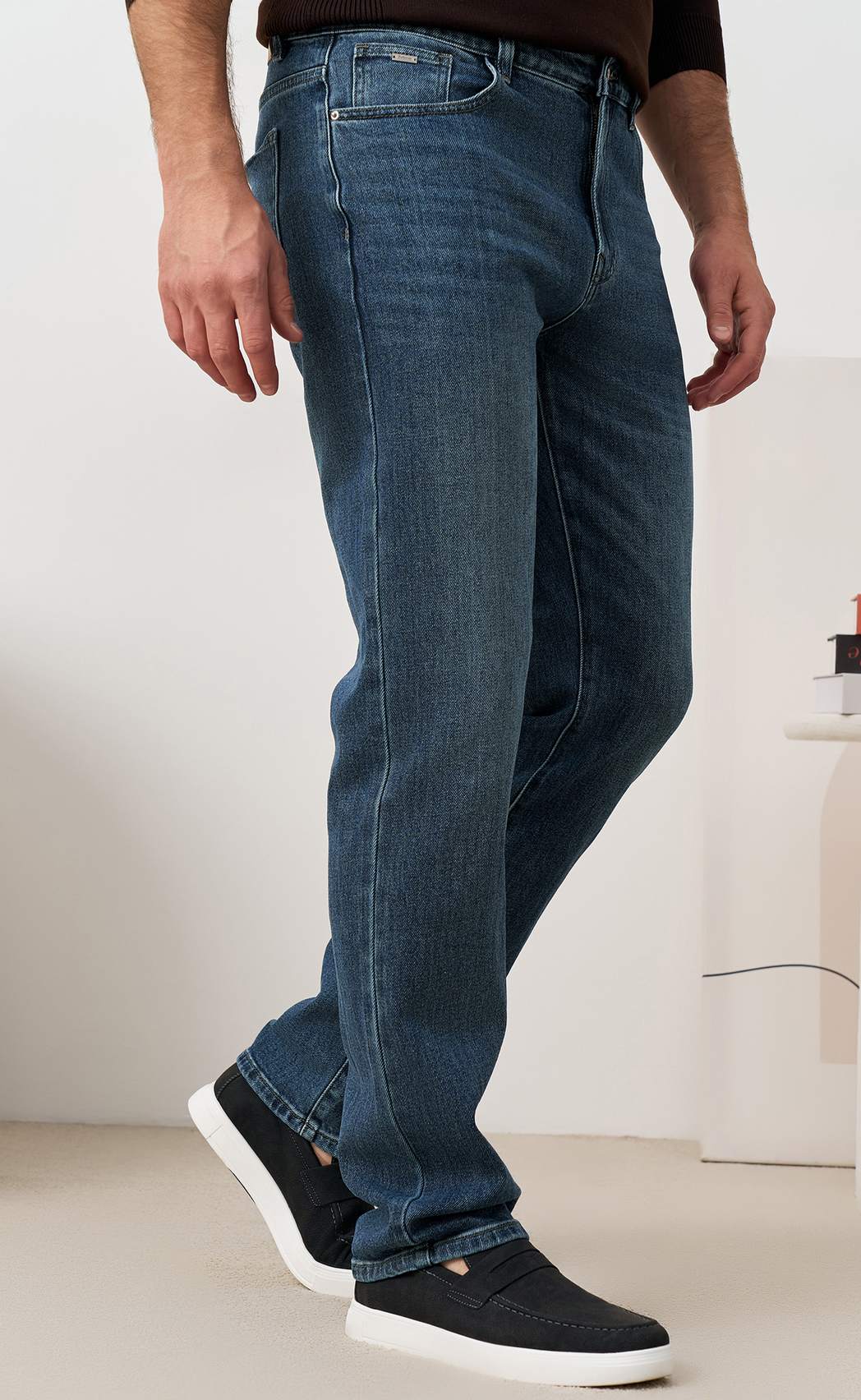 Джинсы P511-0162R m.blue