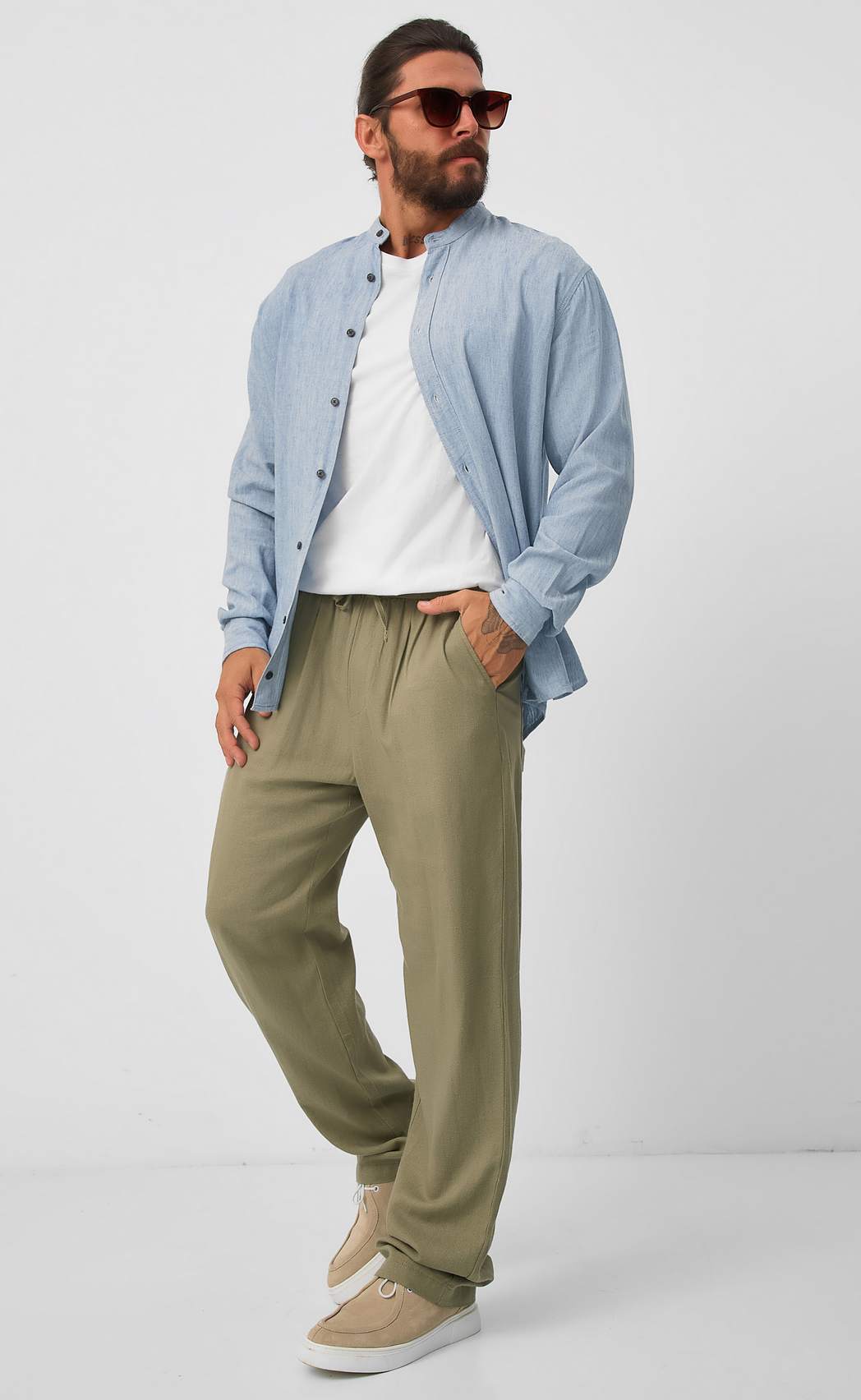 Брюки F511-0855-1 olive