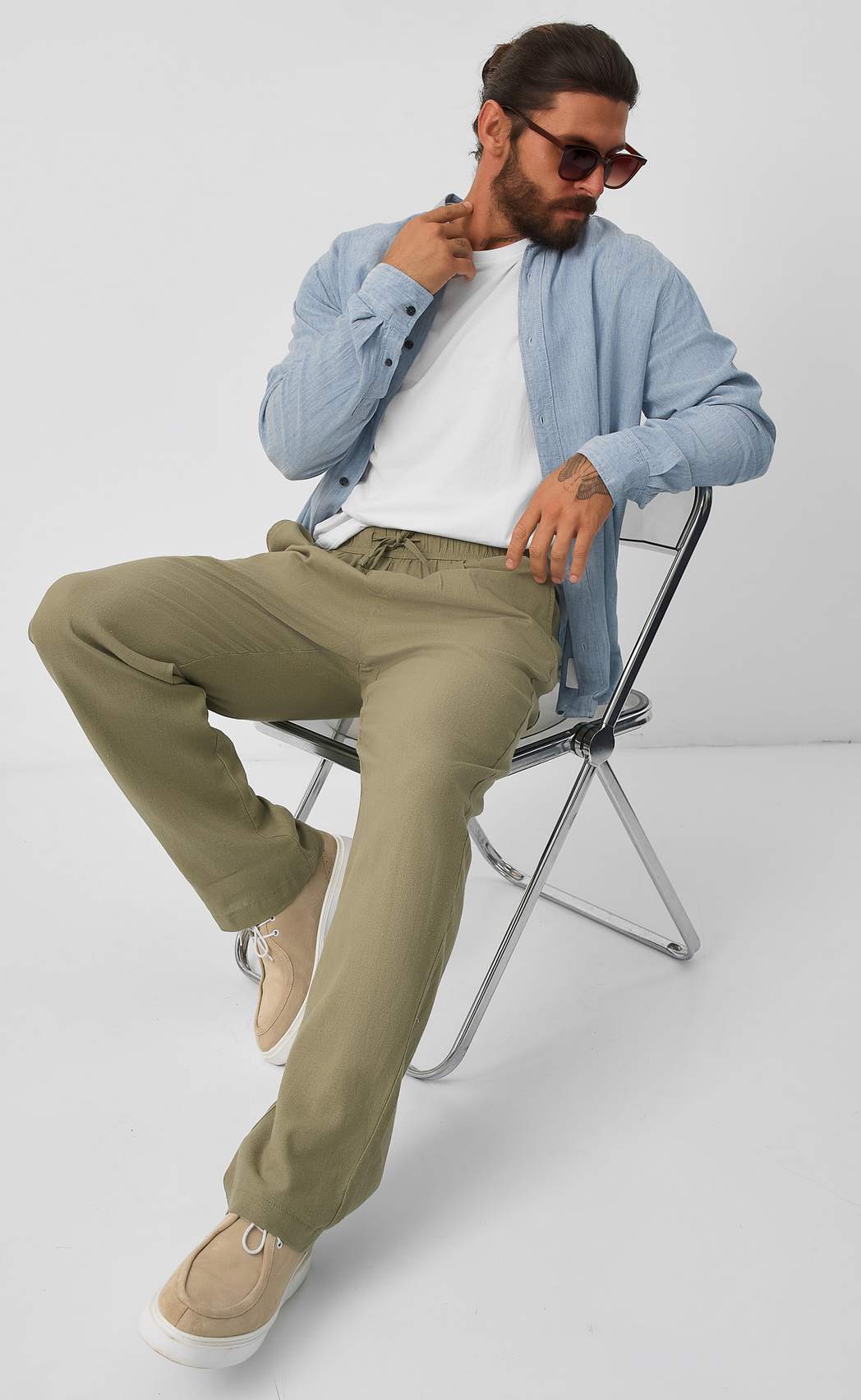 Брюки F511-0855-1 olive