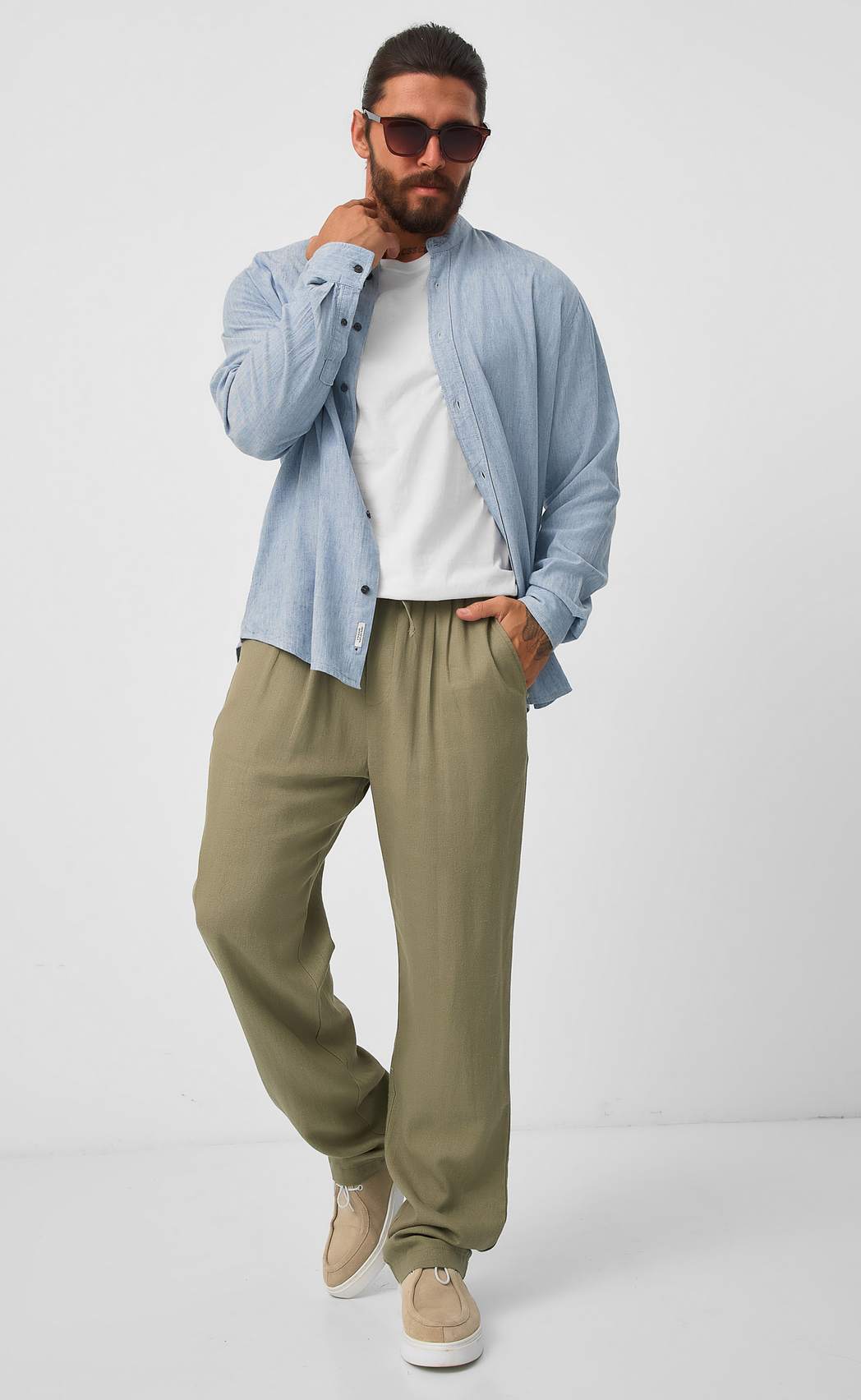 Брюки F511-0855-1 olive