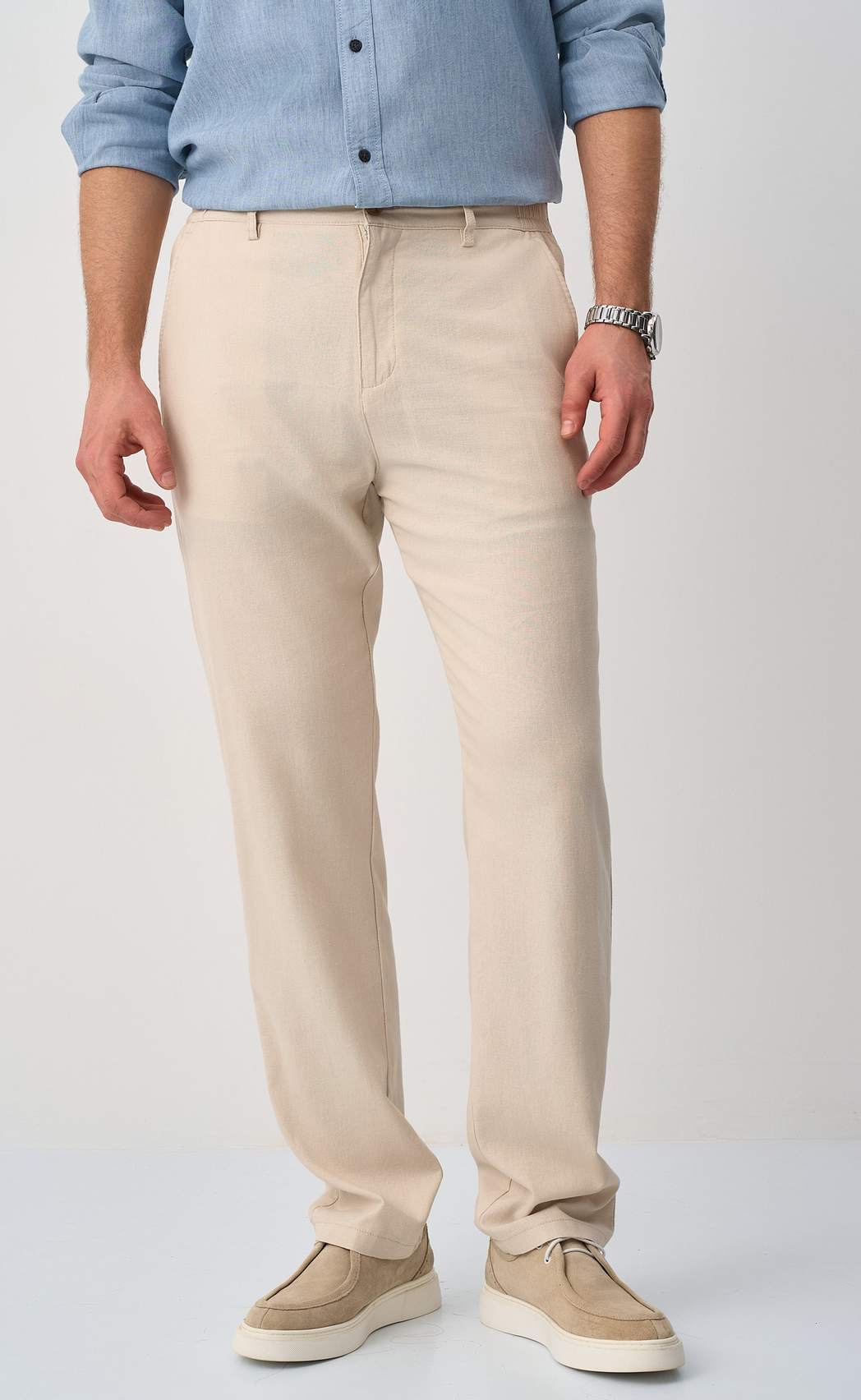 Брюки F511-0890 l.beige