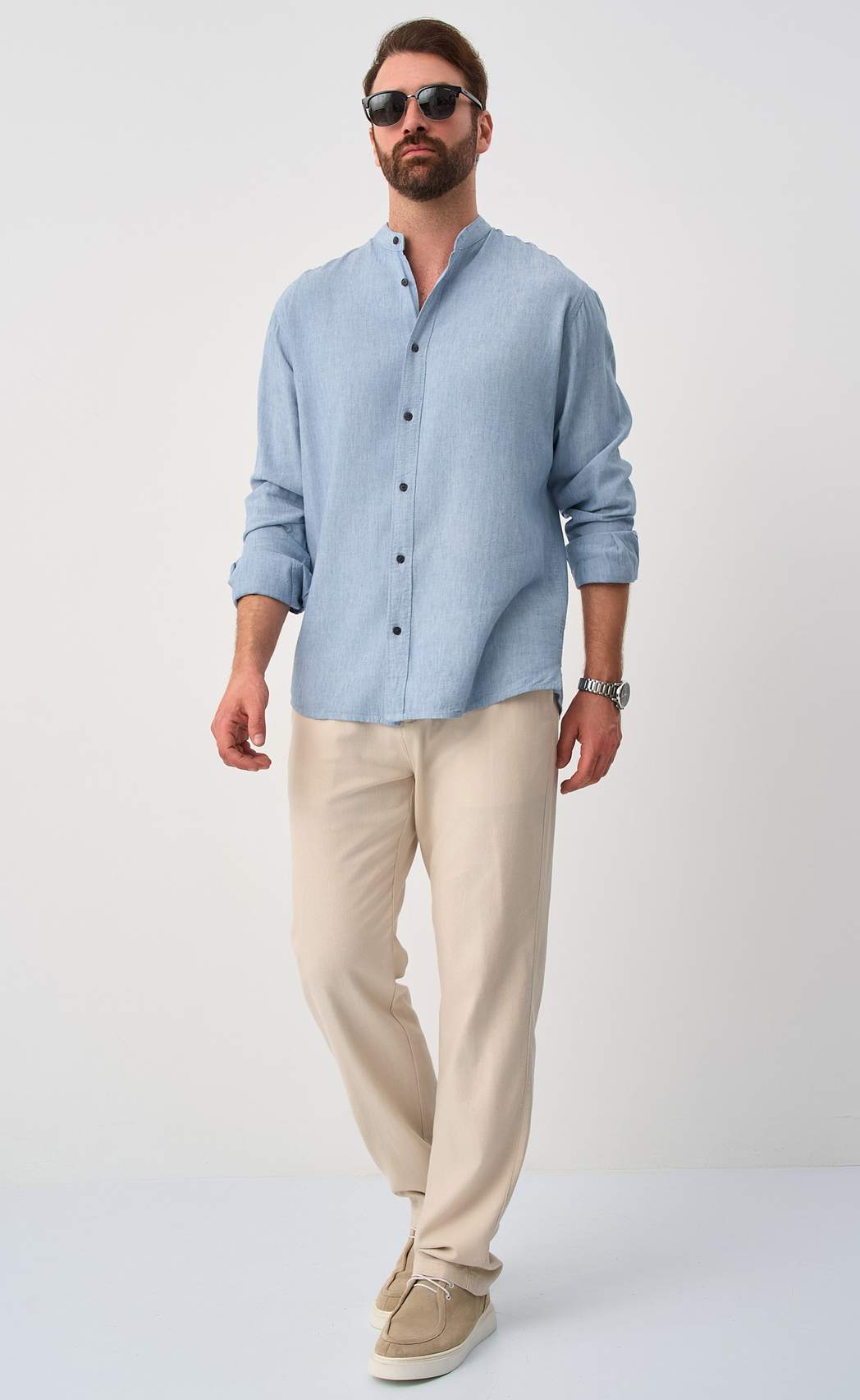 Брюки F511-0890 l.beige