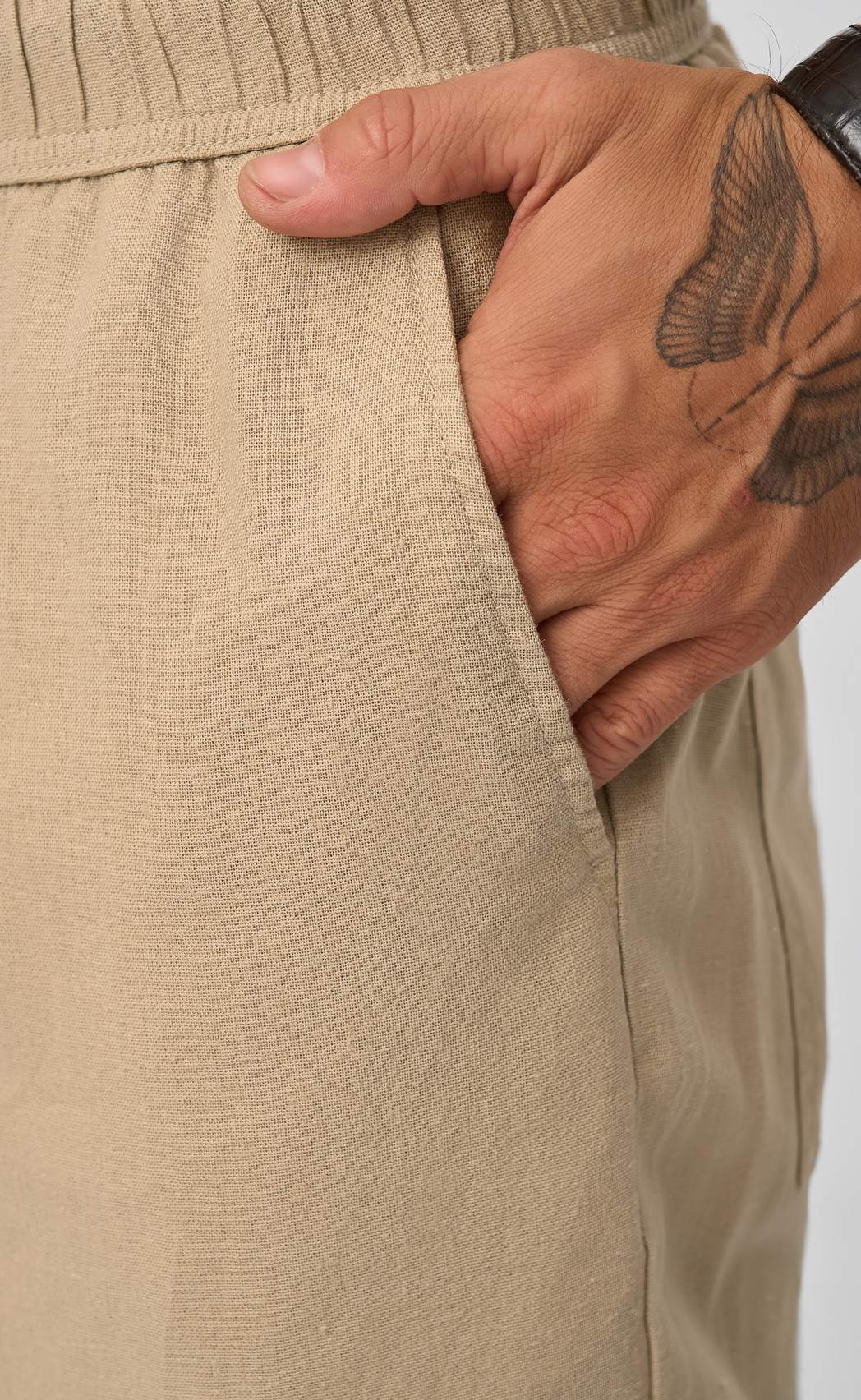 Брюки F511-0855-1 d.beige